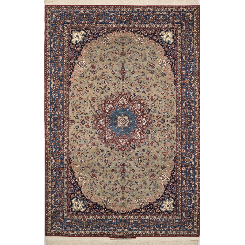 "Antique unique color masters rug by Ahmad and Ali Seirafian, 330x222 cm"