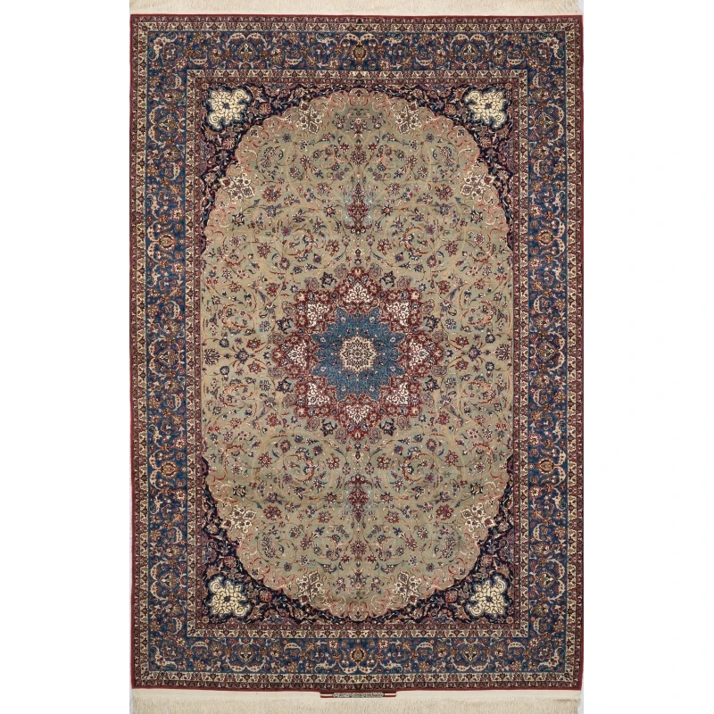 "Antique unique color masters rug by Ahmad and Ali Seirafian, 330x222 cm"