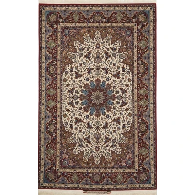 Late Master Ahmad Seirafian Persian Isfahan Rug Rug