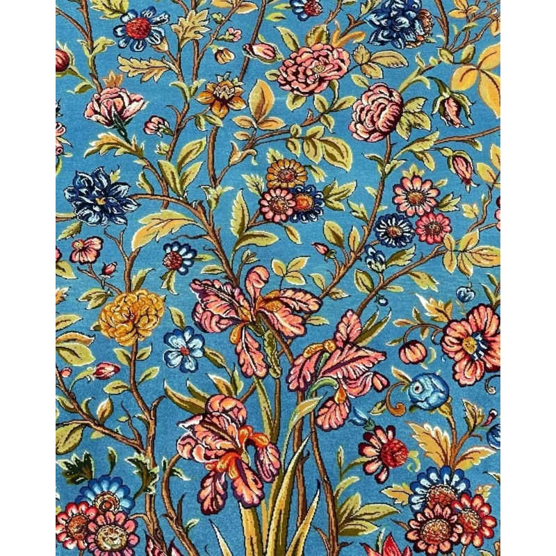 New hand-knotted Isfahan Persian rug, 1,000,000 knots per square meter
