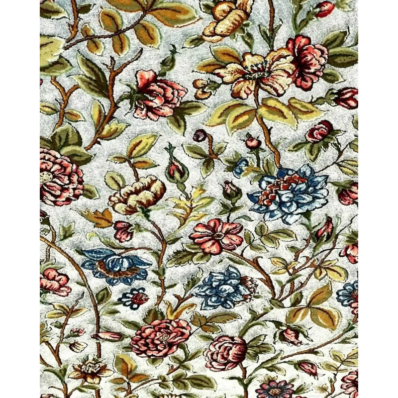 Exquisite hand-knotted Persian rug from Isfahan, ideal for luxury home decor