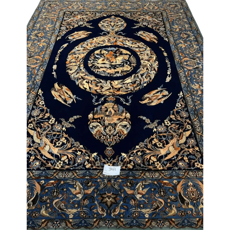 The Art of Isfahan: A New Hunting Reels Rug