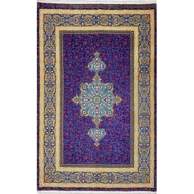 "Exquisite design new collector rug by Alireza Haghighie, 215x145 cm"
