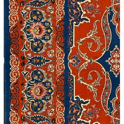 Masterfully crafted Persian round rug, ideal as a statement piece for modern and traditional homes.