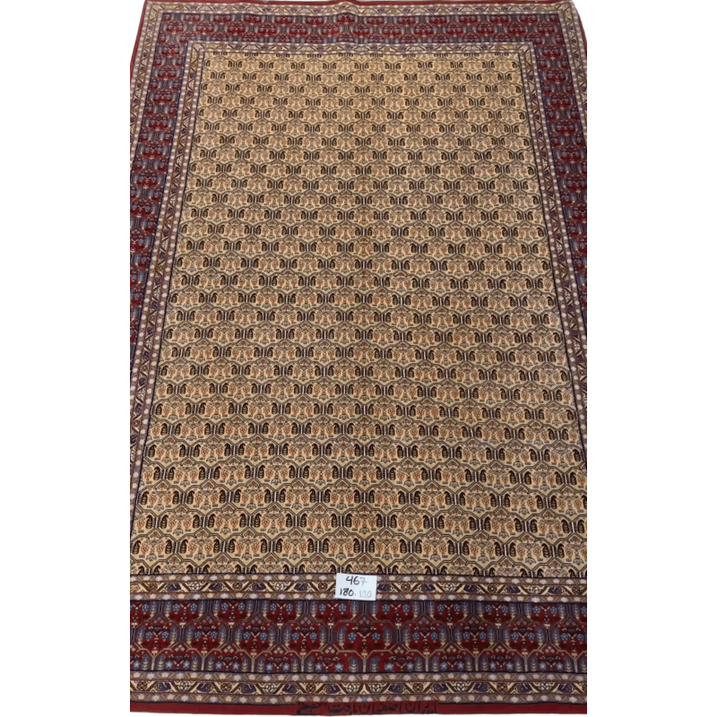 "Luxury antique Persian area rug by Grandmaster Haghighie, 180x120 cm"