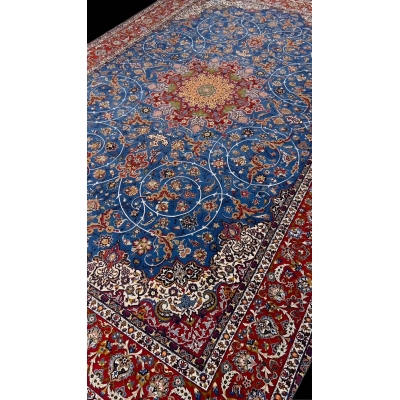 Seirafian Red And Blue Rug