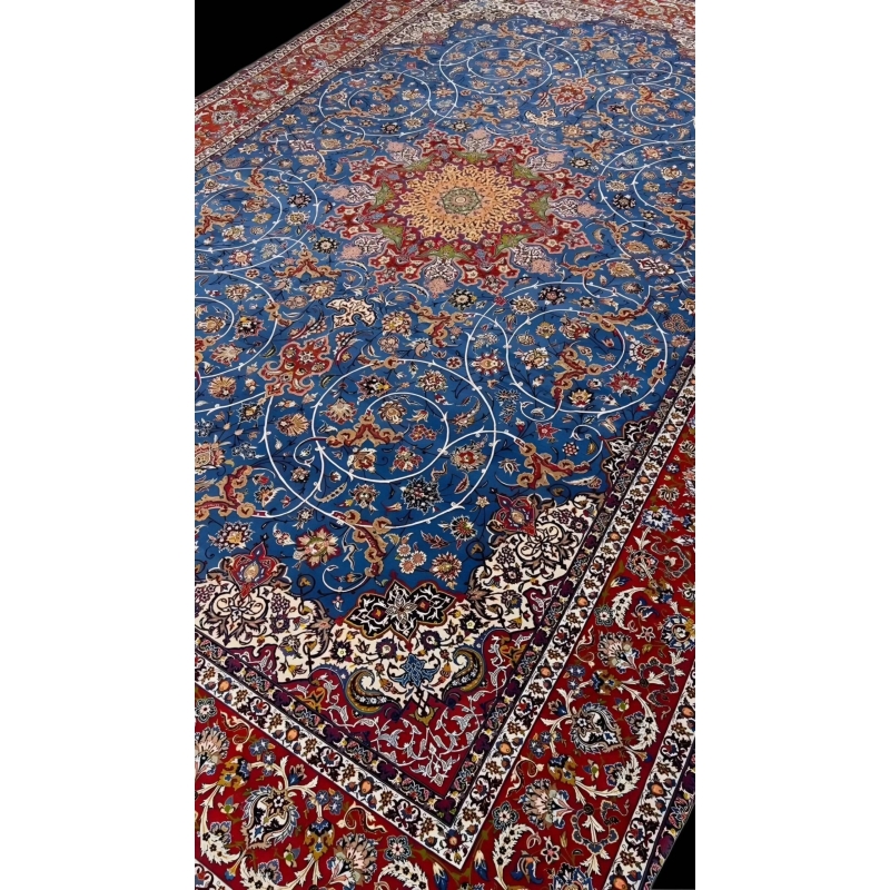 Seirafian Red And Blue Rug