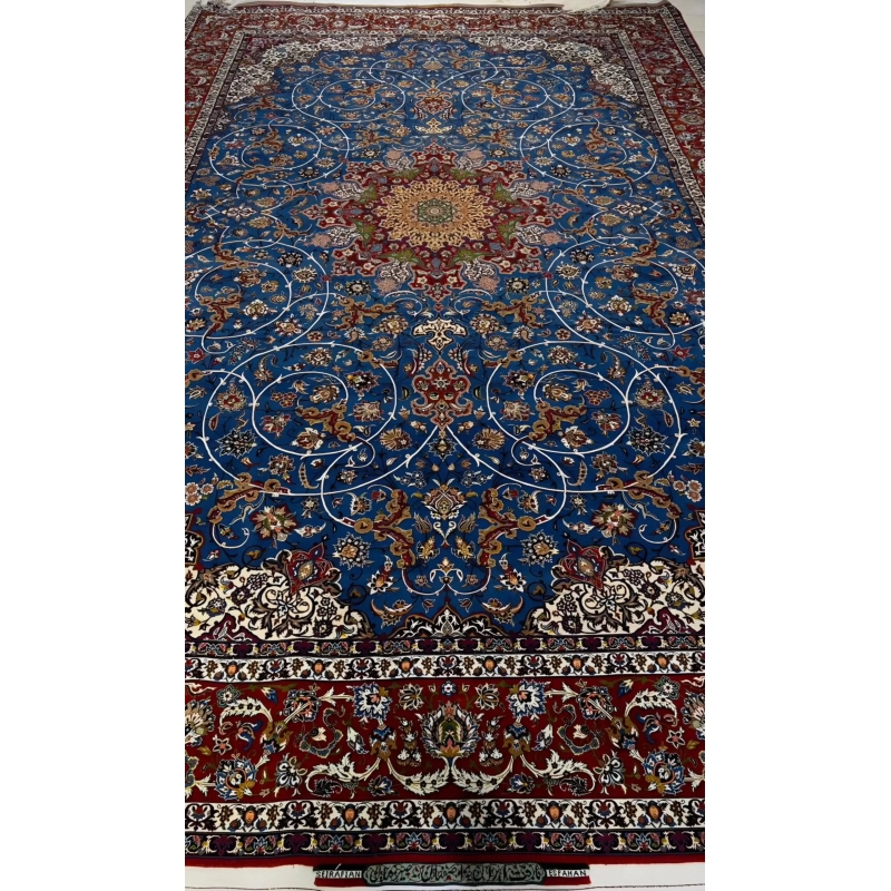 Seirafian Red And Blue Rug