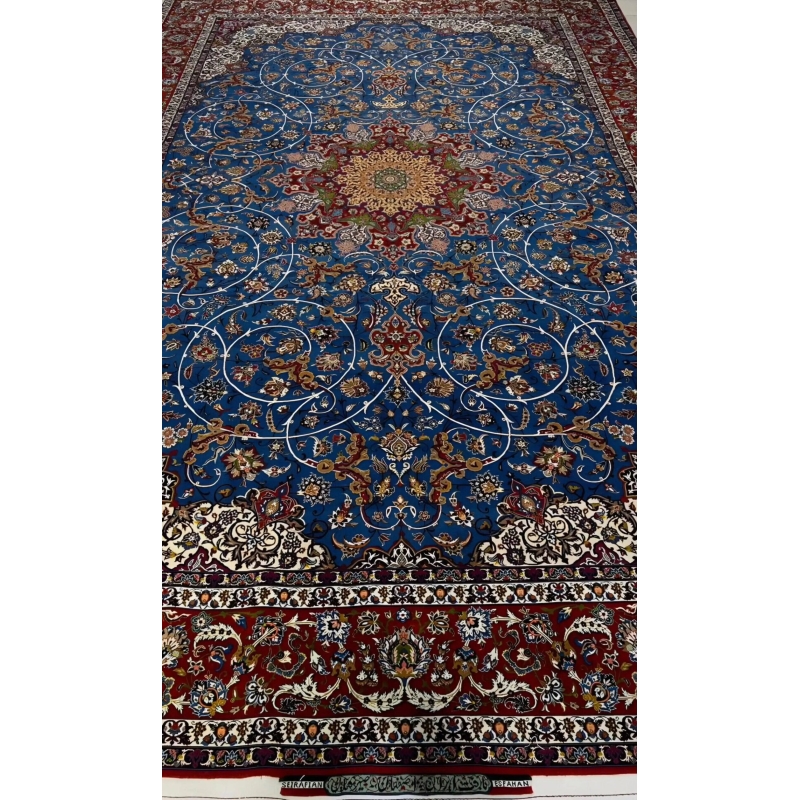 Seirafian Red And Blue Rug