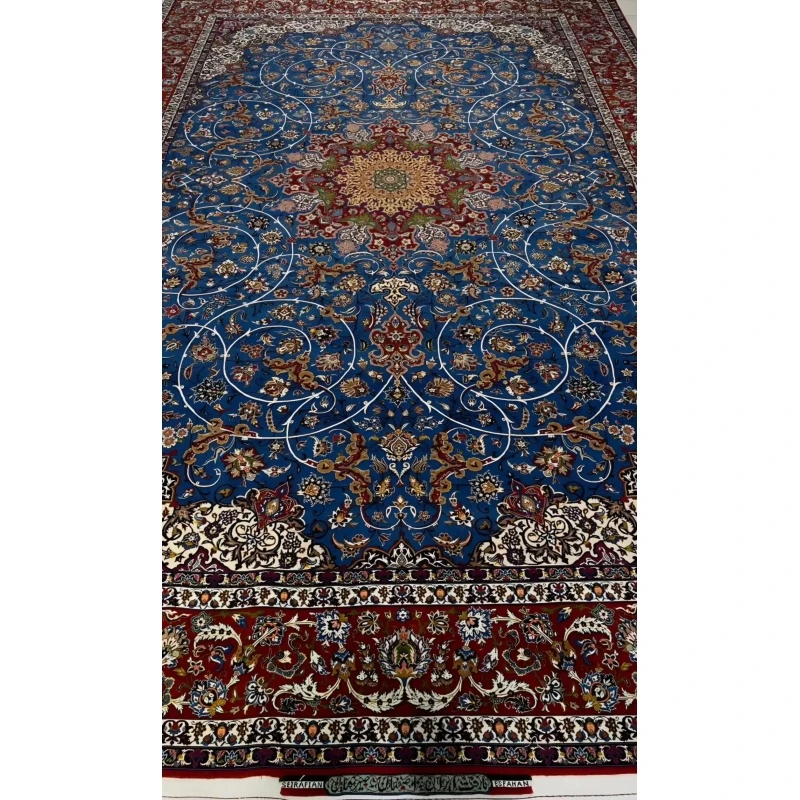 Seirafian Red And Blue Rug