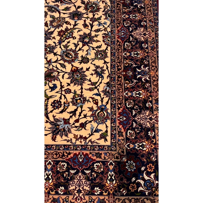 "Luxurious Seirafian rug with unique color palettes and intricate design"