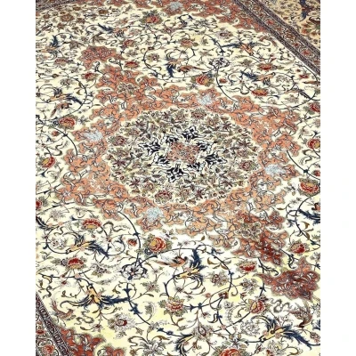 "Luxurious Persian Kerman rug for sale with a high knot density and fine craftsmanship"
