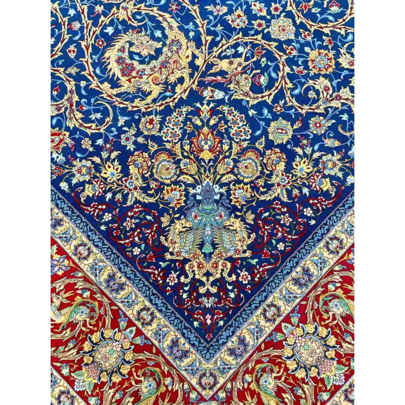 Oriental Handmade Rug – Artisan de luxe rug crafted with a knot density of 810,000 knots/m², blending traditional Persian craftsmanship with modern elegance.