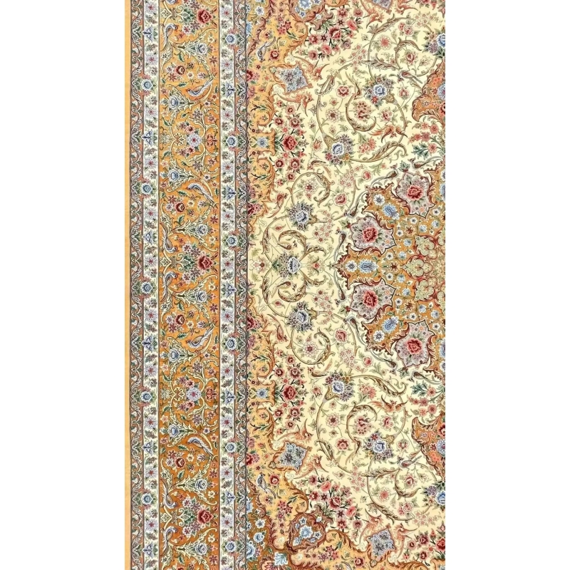 Primary display image of the Authentic Isfahan Rug measuring 350x250 cm