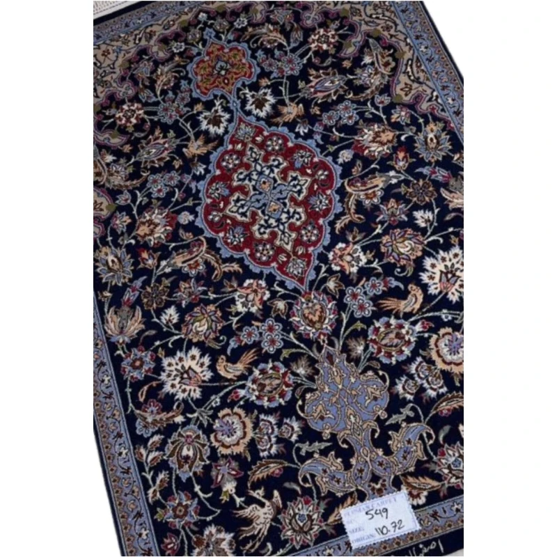 Affordable Persian rug, 110x72 cm, hand-knotted in Isfahan