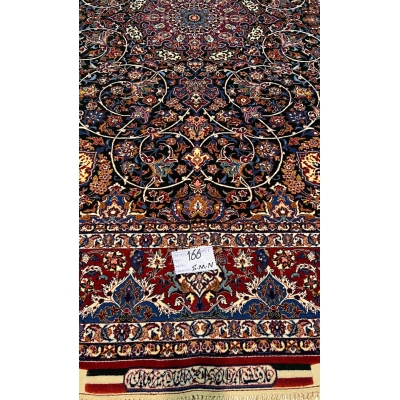 "Hand-knotted Seirafian carpet, genuine Persian rug, ideal for home decoration."