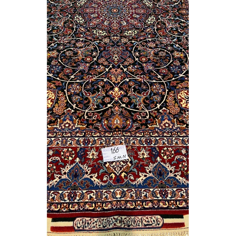 "Hand-knotted Seirafian carpet, genuine Persian rug, ideal for home decoration."