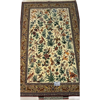 Master Hassan Seirafian Rug Flower and Birds rug design