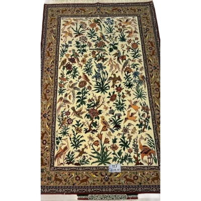 Master Hassan Seirafian Rug Flower and Birds rug design